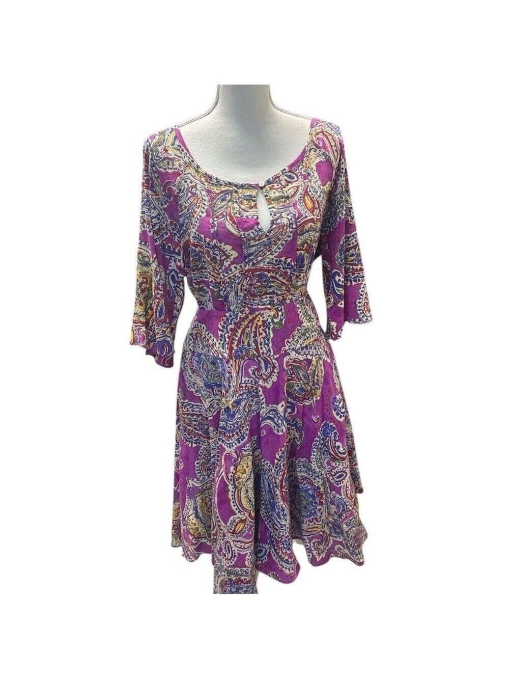 Lauren Ralph Lauren 109% Cotton Women's M Paisley Set Tip & Skirt  Set